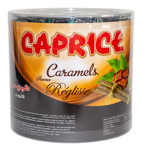 boite caprice caramel premium réglisse