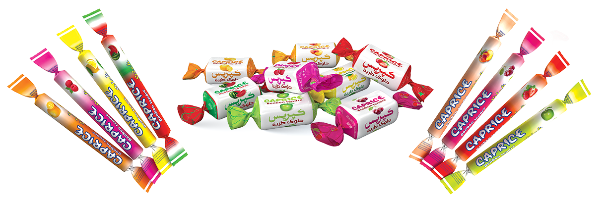 Le Comptoir Algérien : Bonbons tendres multifruits - CAPRICE - 900g
